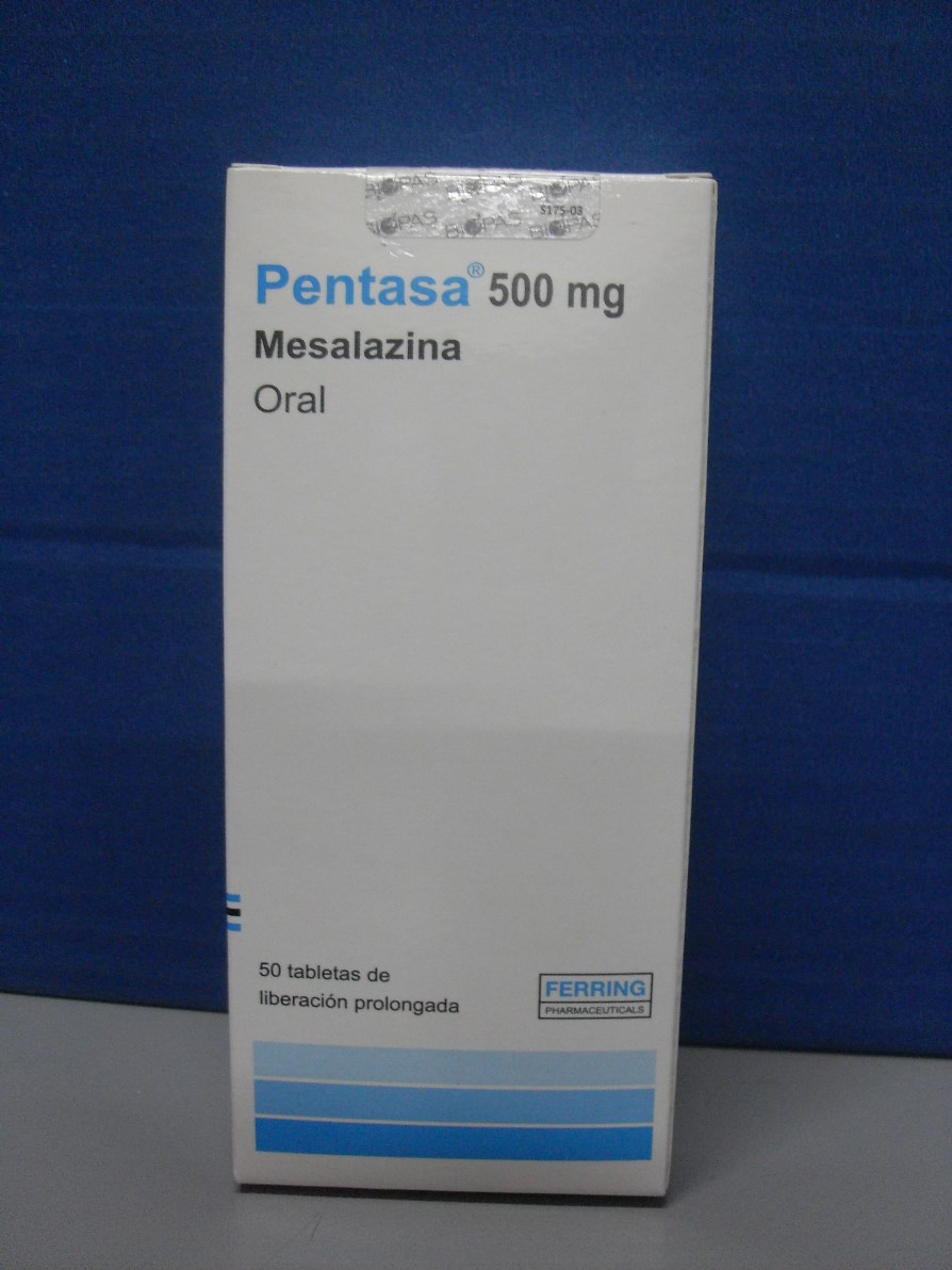 Pentasa 500mg - Productos Sovisalud - Domicilios Medicamentos Medellín